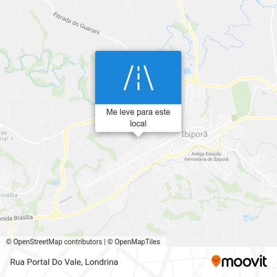 Rua Portal Do Vale mapa