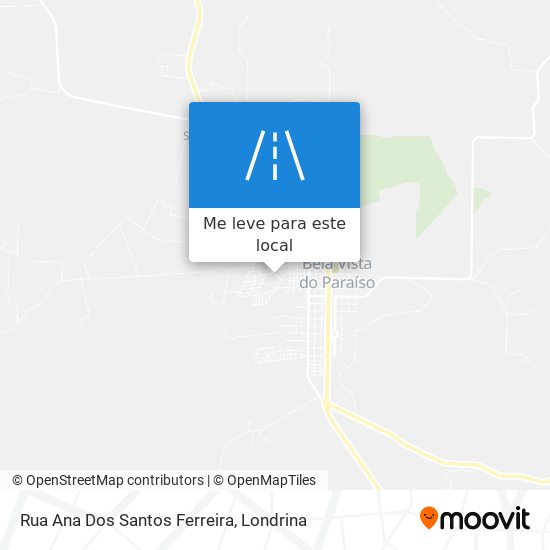 Rua Ana Dos Santos Ferreira mapa