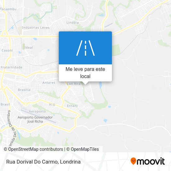 Rua Dorival Do Carmo mapa