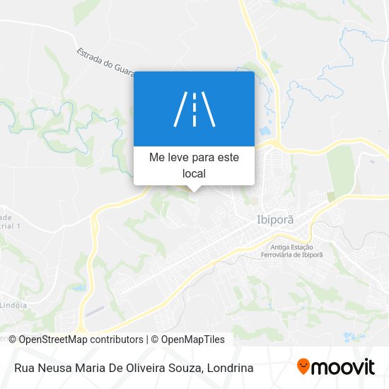 Rua Neusa Maria De Oliveira Souza mapa