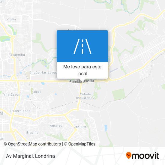Av Marginal mapa