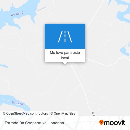 Estrada Da Cooperativa mapa