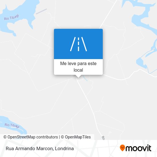Rua Armando Marcon mapa