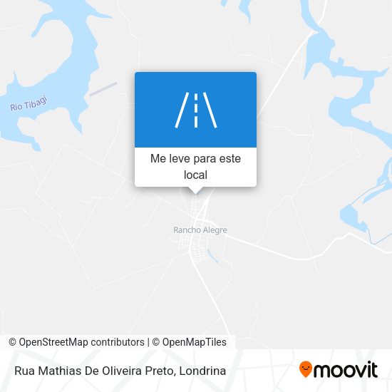 Rua Mathias De Oliveira Preto mapa