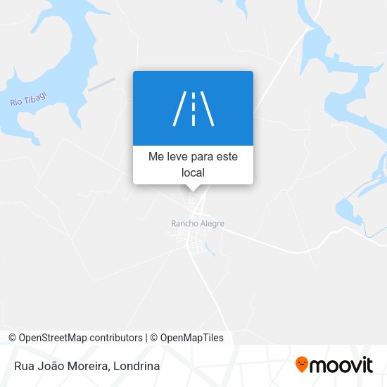 Rua João Moreira mapa