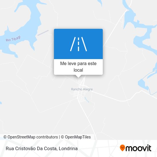 Rua Cristovão Da Costa mapa