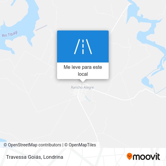 Travessa Goiás mapa