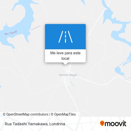 Rua Tadashi Yamakawa mapa