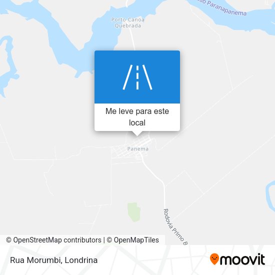 Rua Morumbi mapa