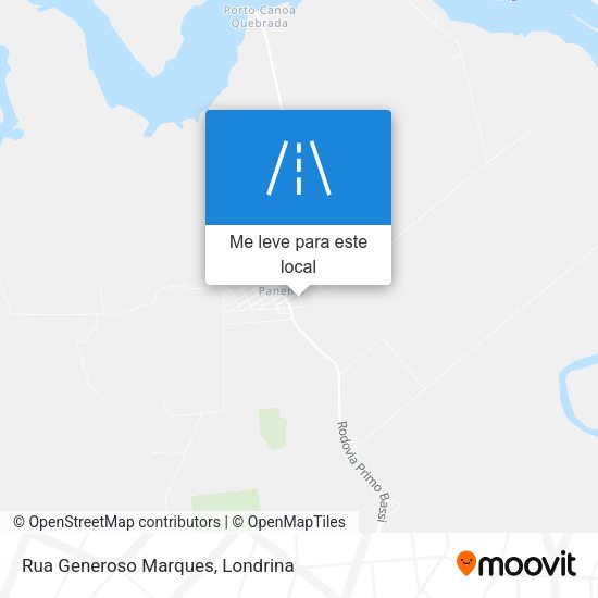 Rua Generoso Marques mapa