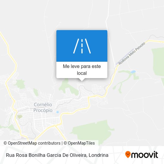 Rua Rosa Bonilha Garcia De Oliveira mapa