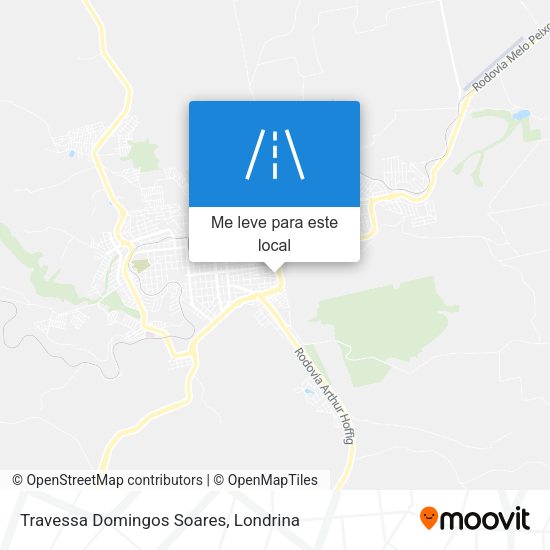 Travessa Domingos Soares mapa