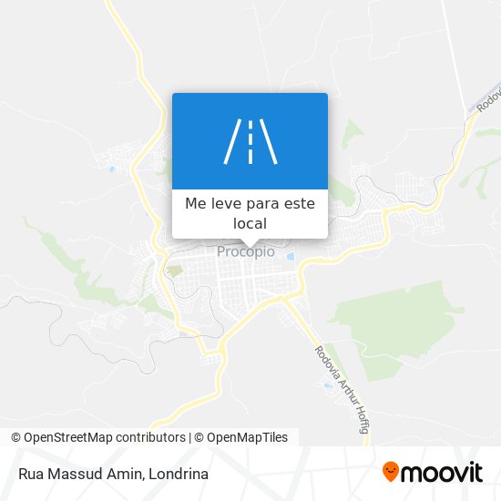 Rua Massud Amin mapa