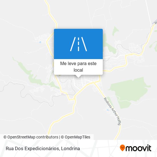 Rua Dos Expedicionários mapa