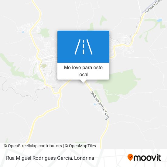 Rua Miguel Rodrigues Garcia mapa