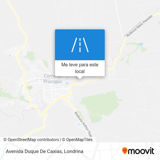 Avenida Duque De Caxias mapa
