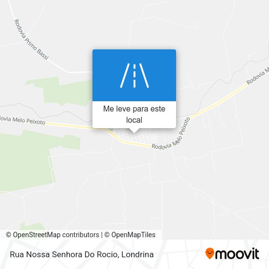 Rua Nossa Senhora Do Rocio mapa