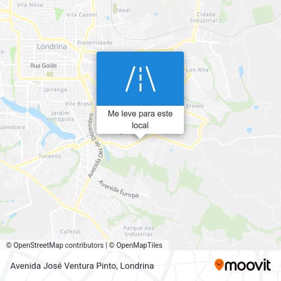 Avenida José Ventura Pinto mapa