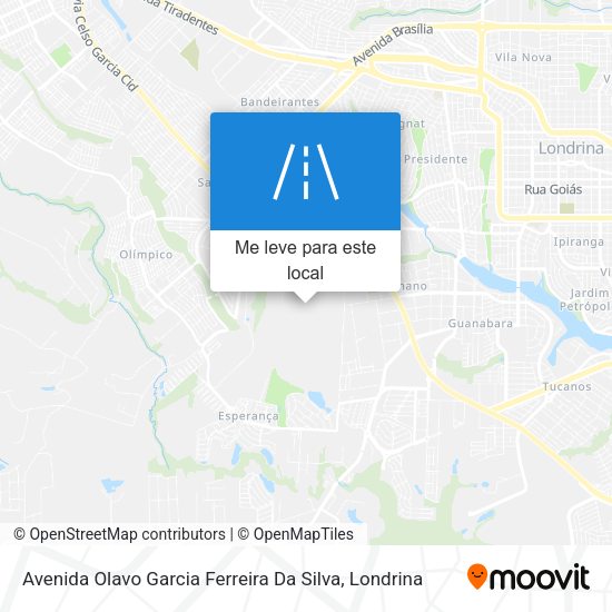 Avenida Olavo Garcia Ferreira Da Silva mapa