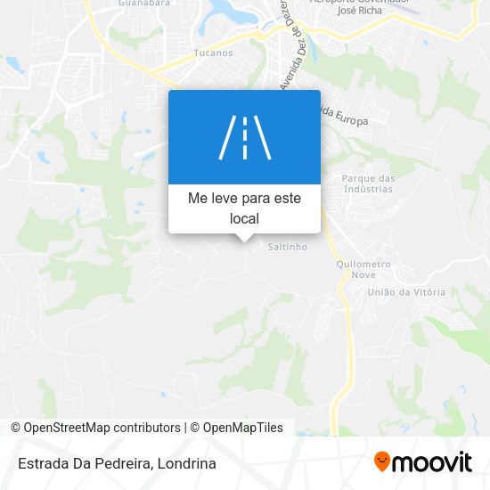 Estrada Da Pedreira mapa