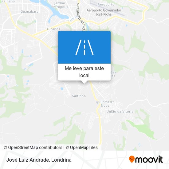 José Luiz Andrade mapa