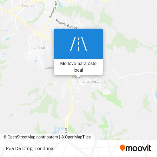 Rua Da Cmp mapa