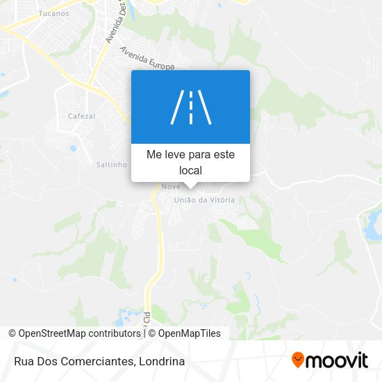 Rua Dos Comerciantes mapa