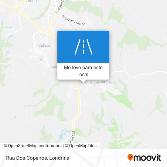 Rua Dos Copeiros mapa