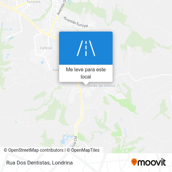 Rua Dos Dentistas mapa
