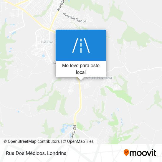 Rua Dos Médicos mapa