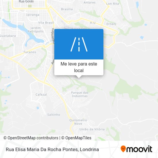 Rua Elisa Maria Da Rocha Pontes mapa