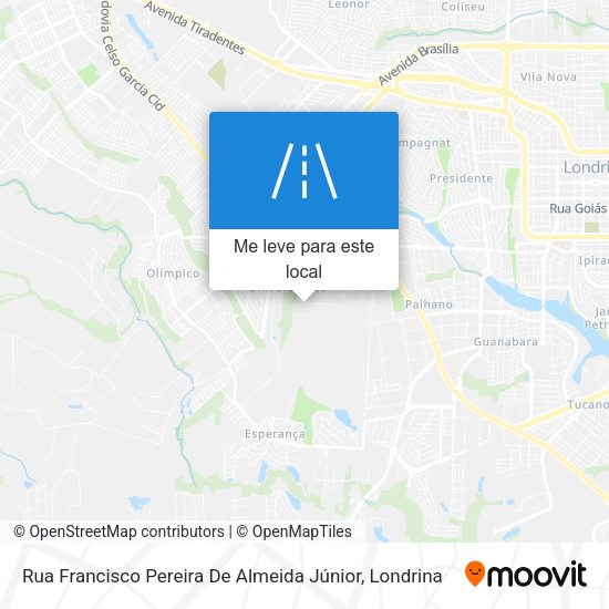 Rua Francisco Pereira De Almeida Júnior mapa
