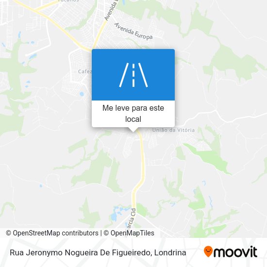 Rua Jeronymo Nogueira De Figueiredo mapa