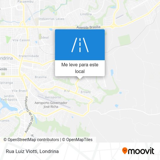 Rua Luiz Viotti mapa