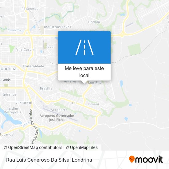 Rua Luís Generoso Da Silva mapa