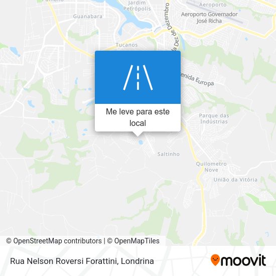 Rua Nelson Roversi Forattini mapa
