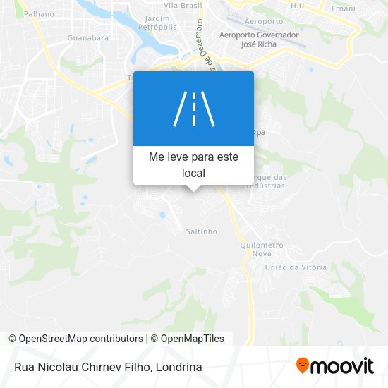 Rua Nicolau Chirnev Filho mapa
