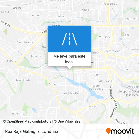 Rua Raja Gabaglia mapa