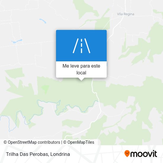 Trilha Das Perobas mapa