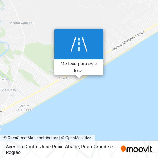 Avenida Doutor José Peixe Abade mapa