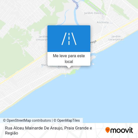 Rua Alceu Mainarde De Araujo mapa