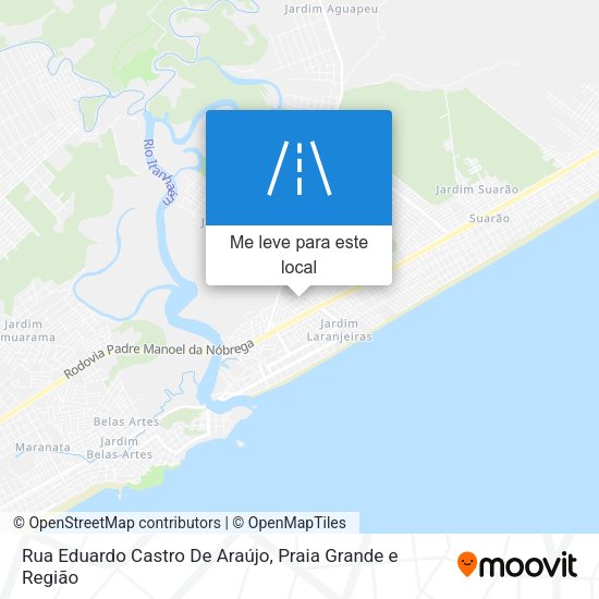 Rua Eduardo Castro De Araújo mapa