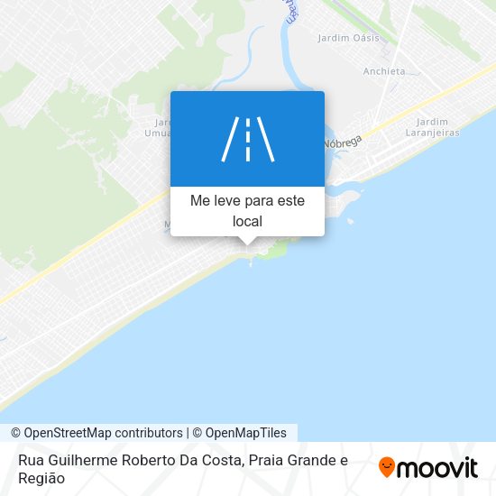 Rua Guilherme Roberto Da Costa mapa