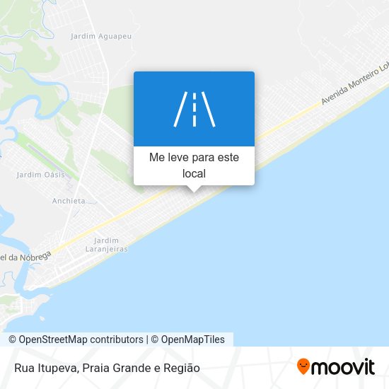 Rua Itupeva mapa