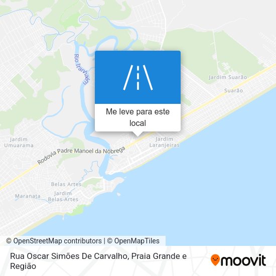 Rua Oscar Simões De Carvalho mapa