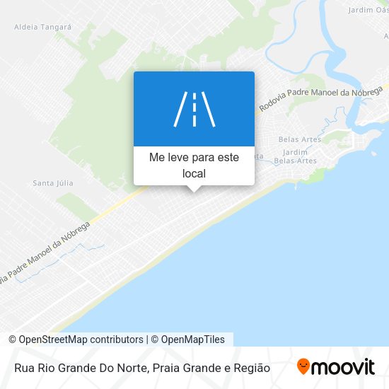 Rua Rio Grande Do Norte mapa