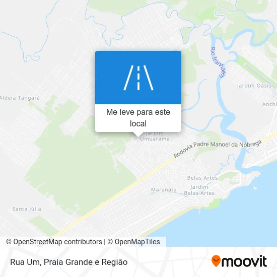 Rua Um mapa