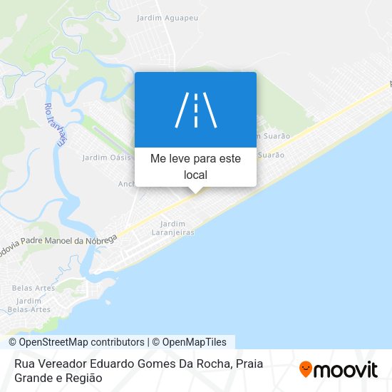 Rua Vereador Eduardo Gomes Da Rocha mapa