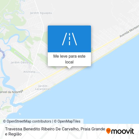 Travessa Benedito Ribeiro De Carvalho mapa