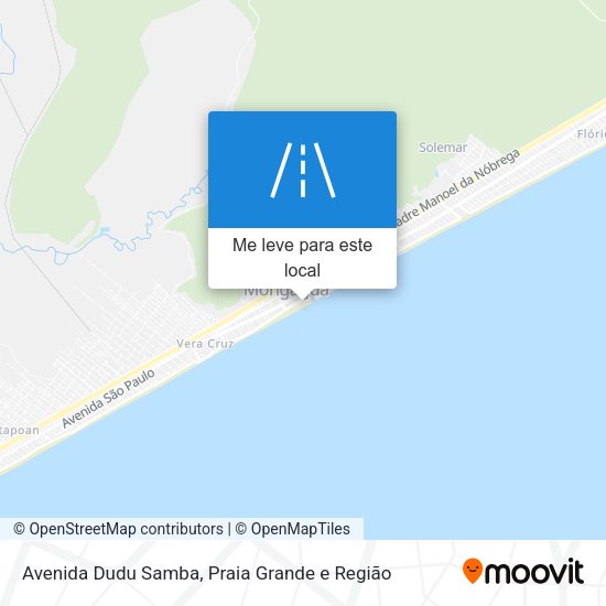Avenida Dudu Samba mapa